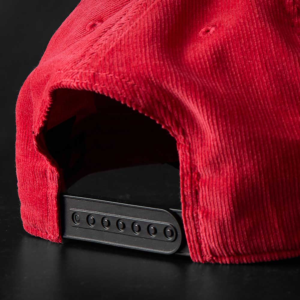 The back of the Death Wish Coffee Two-Tone Coffee & Cord Snapback.