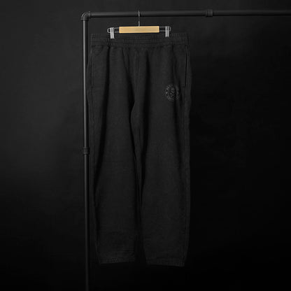 The front of the Death Wish Coffee Coffee & Chill Joggers.
