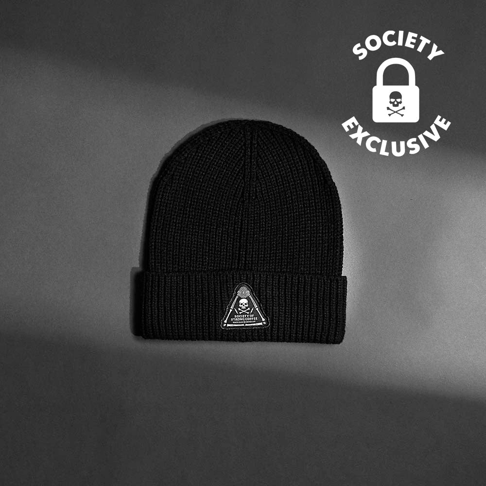 Sportiqe Society Insignia Beanie at Death Wish Coffee