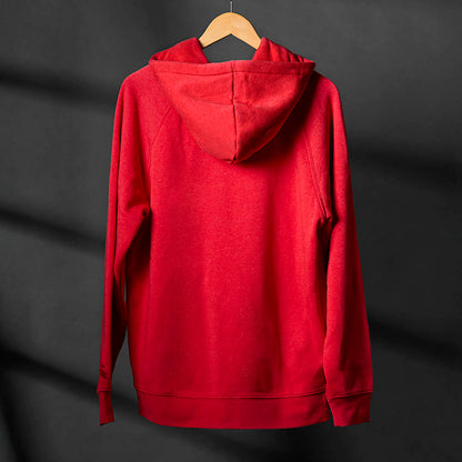 The back of the Death Wish Coffee Stolen Heart Hoodie.