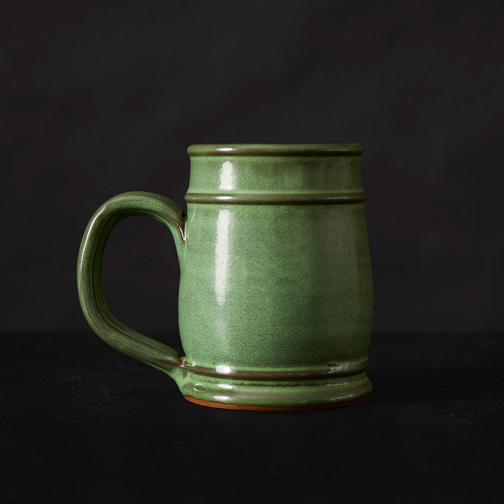 The back of the Death Wish Coffee Dragon's Dawn Tankard.