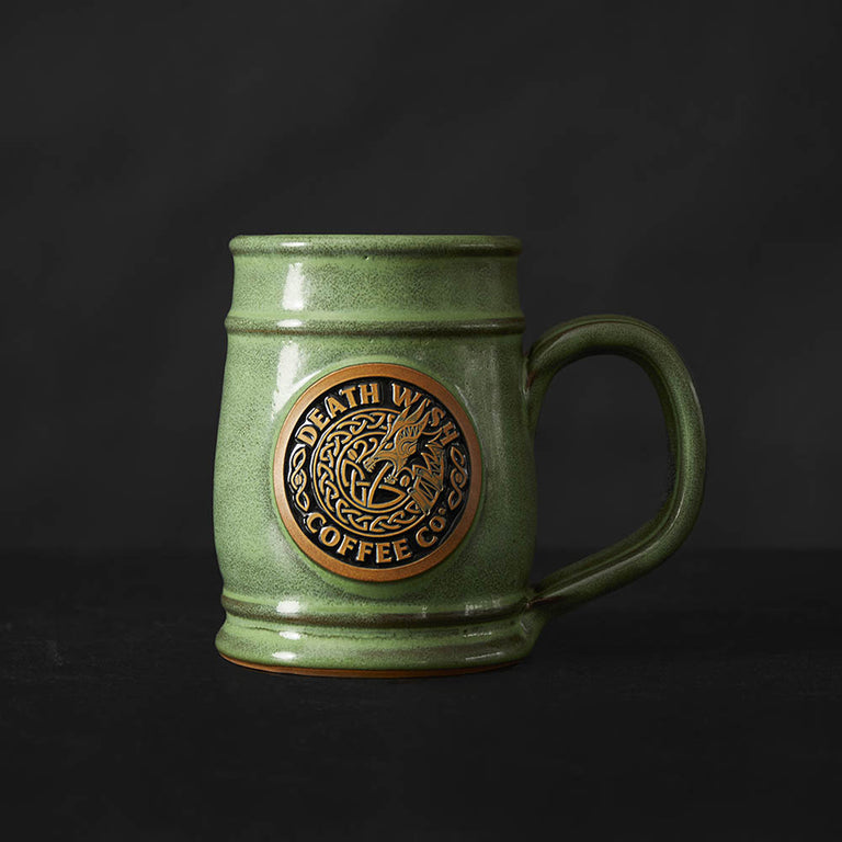 Coffee subscribers get early access to the Death Wish Coffee Dragon's Dawn Tankard.