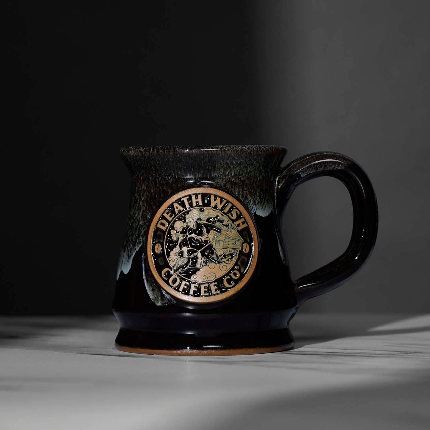 Deneen Pottery Baba Yaga Mug at Death Wish Coffee