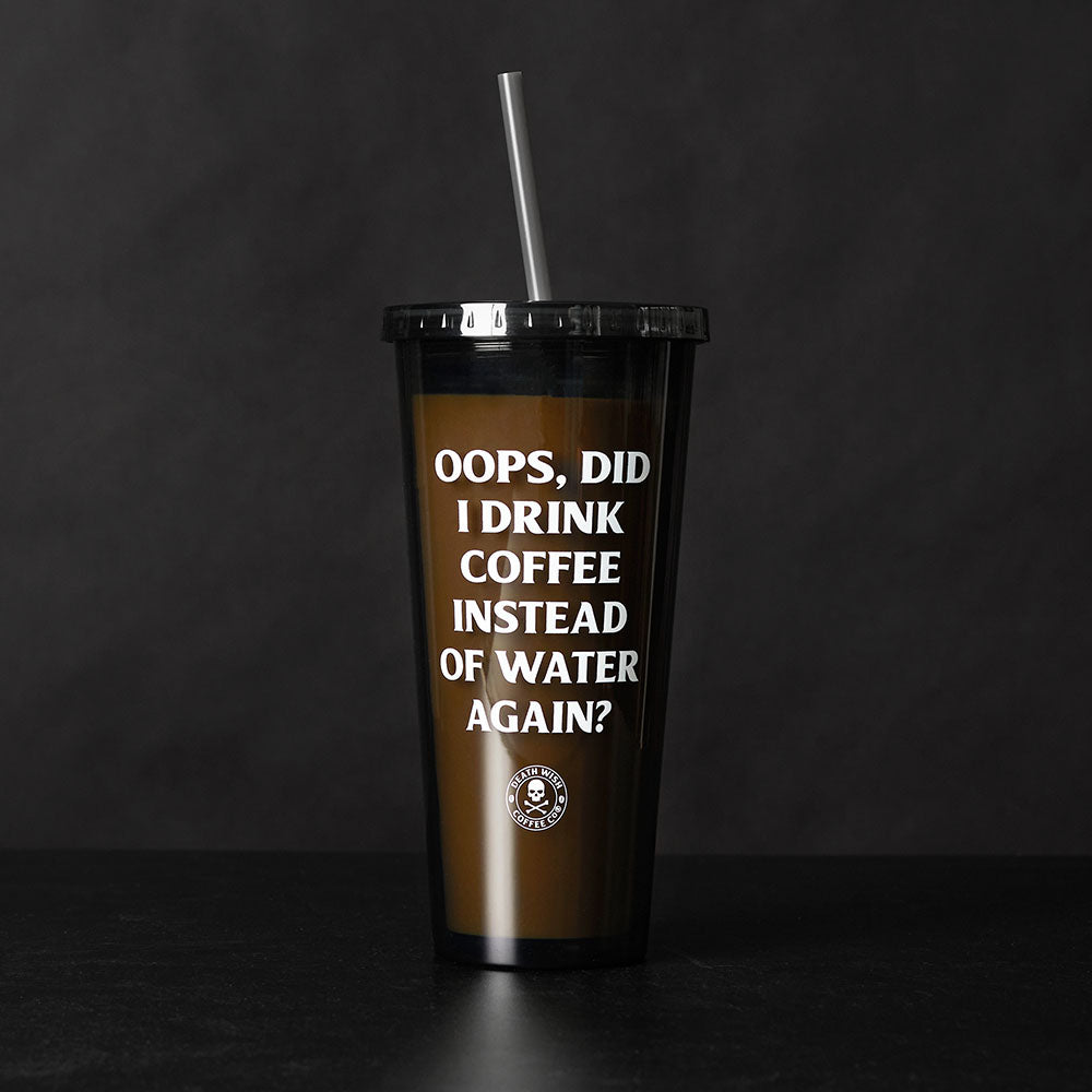 Oops Iced Coffee Tumbler
