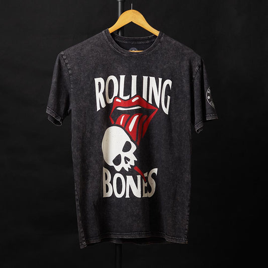 Death Wish Coffee Rolling Bones T-Shirt - Front