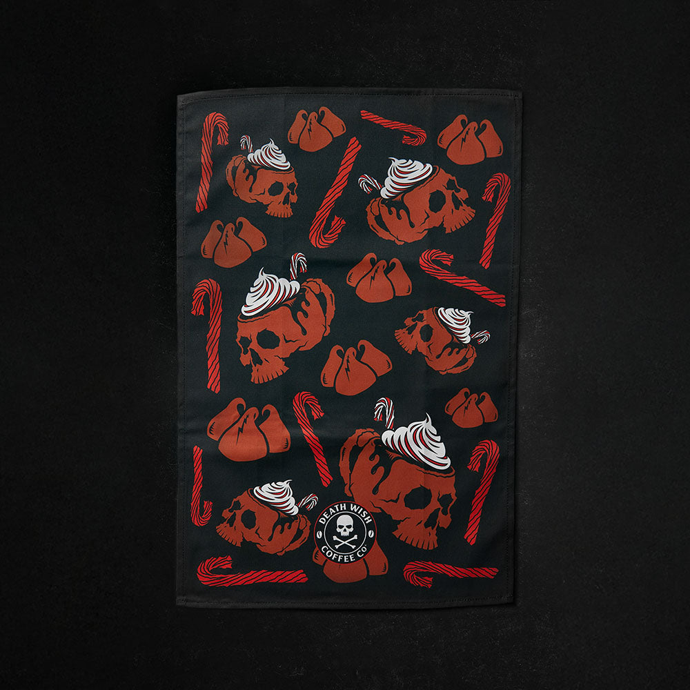 Death Wish Coffee Peppermint Mocha Towel.