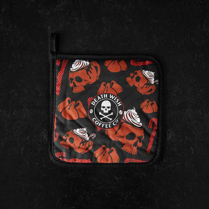 Death Wish Coffee Peppermint Mocha Pot Holder.
