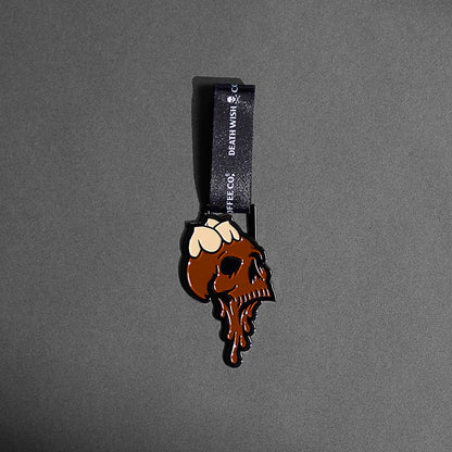 The Death Wish Coffee Chocolate Hazelnut Ornament.