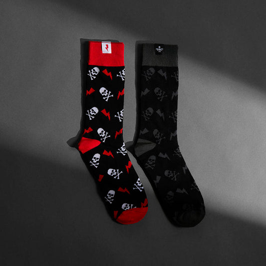 Bolts 'n' Bones Socks (2 Pack)