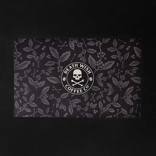 Death Wish Coffee Sacred Bloom Welcome Mat.