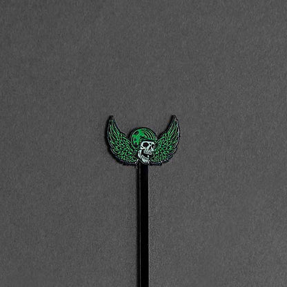 The Power Surge Stir Stick from the Death Wish Coffee Flavor Skull Stir Stick Set.