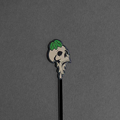 The White Chocolate Pistachio Stir Stick from the Death Wish Coffee Flavor Skull Stir Stick Set.
