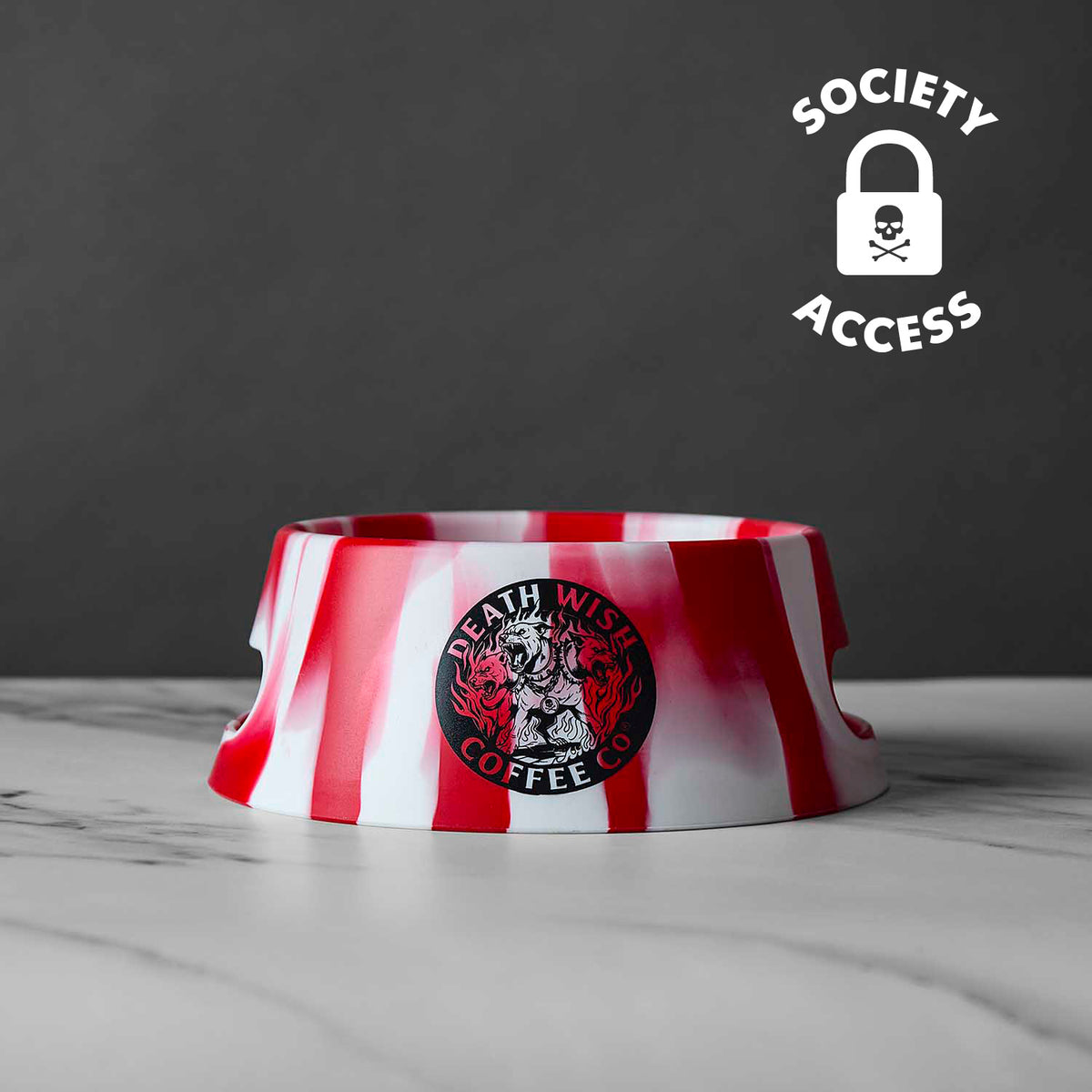 Unlock early access to the Death Wish Coffee Hell Hound 1L Silicone Dog Bowl.