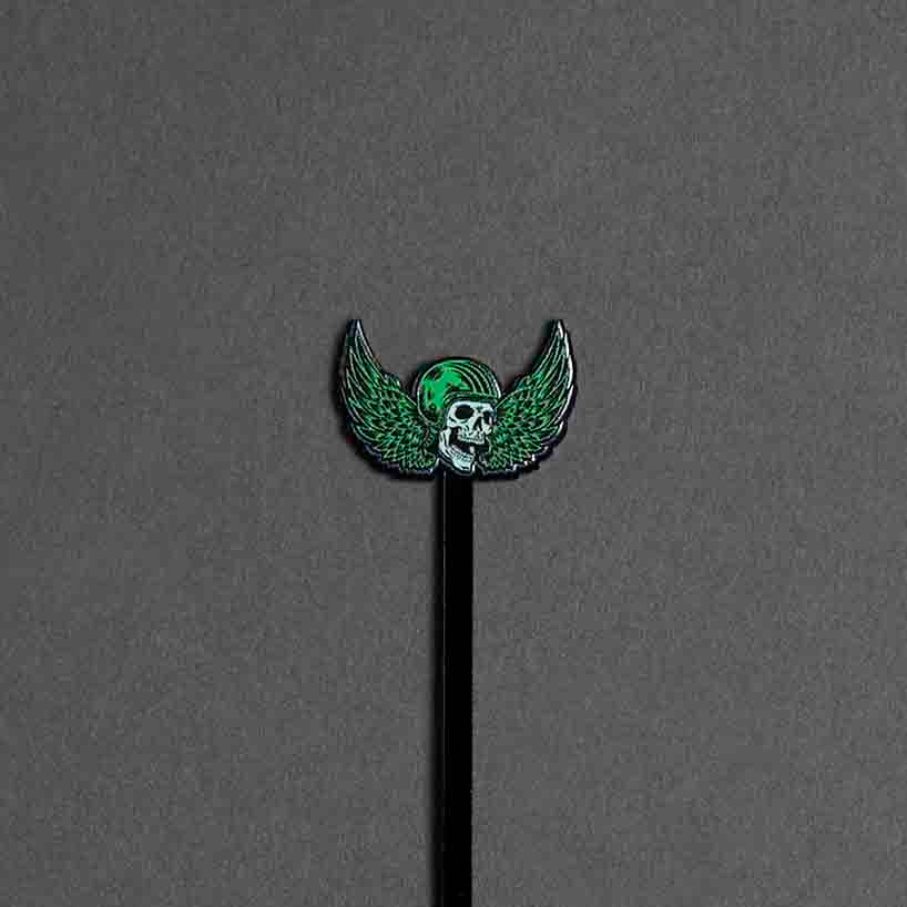 The Power Surge stir stick from the Death Wish Coffee Stir Stick Set.
