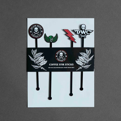 The Death Wish Stir Stick Set.