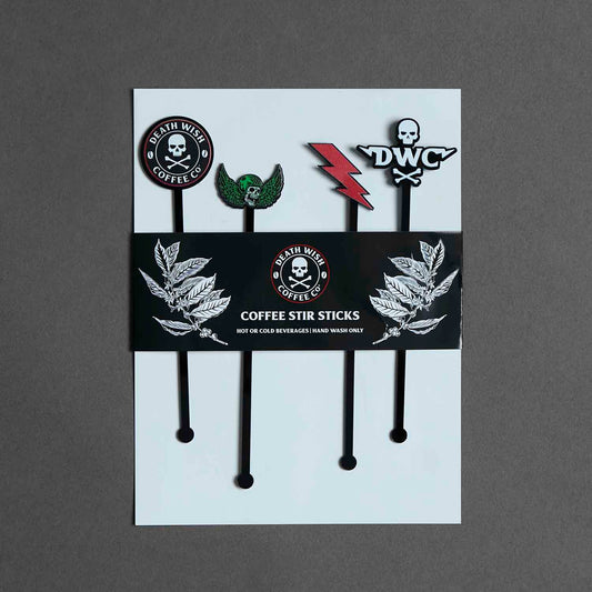 The Death Wish Stir Stick Set.