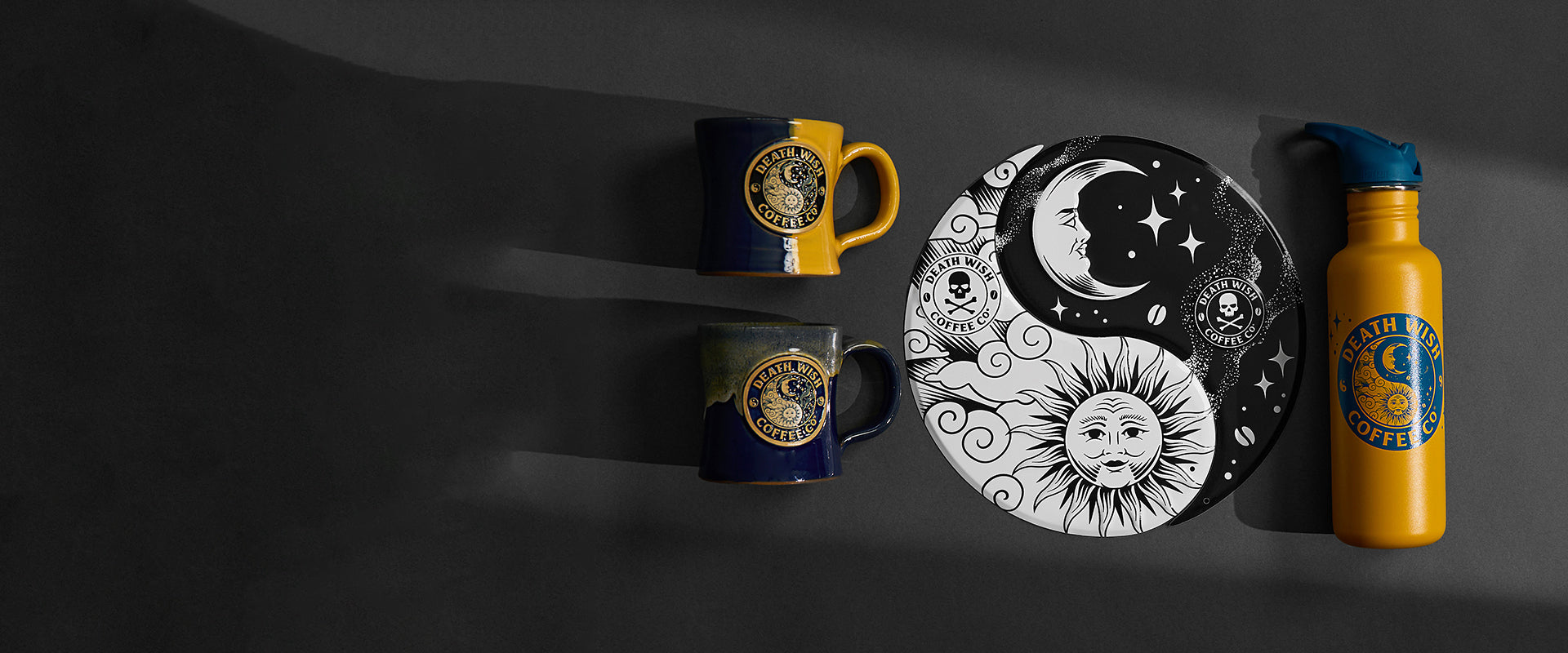 Shop the Death Wish Coffee Divine Balance Collection.
