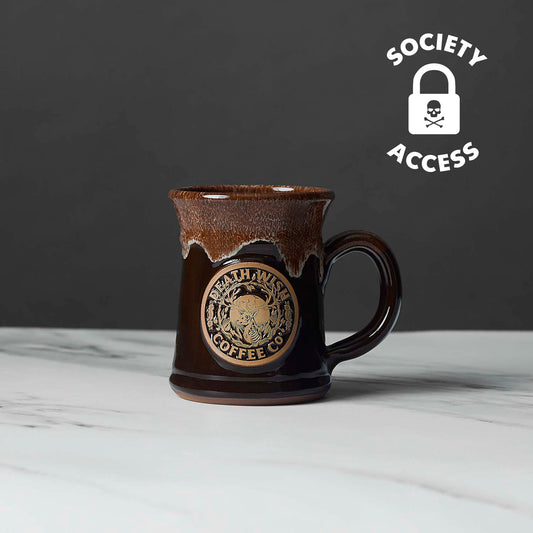 Unlock society access to the Death Wish Coffee Call of the Wild Mug.