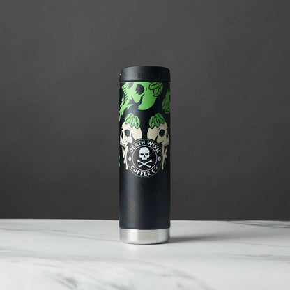 The Death Wish Coffee White Chocolate Pistachio Klean Kanteen (20oz).