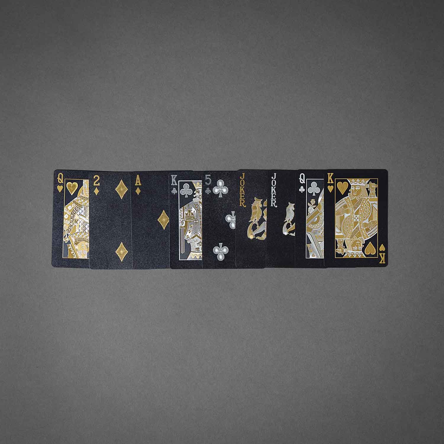 A mix of the Death Wish Coffee Odin's Deck of Destiny Playing Cards.