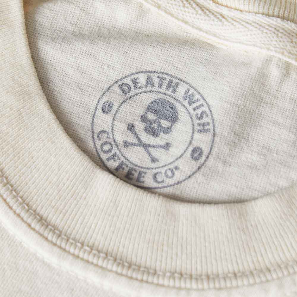 Death Wish Coffee Chemex Cowboy Tee - Interior Label.