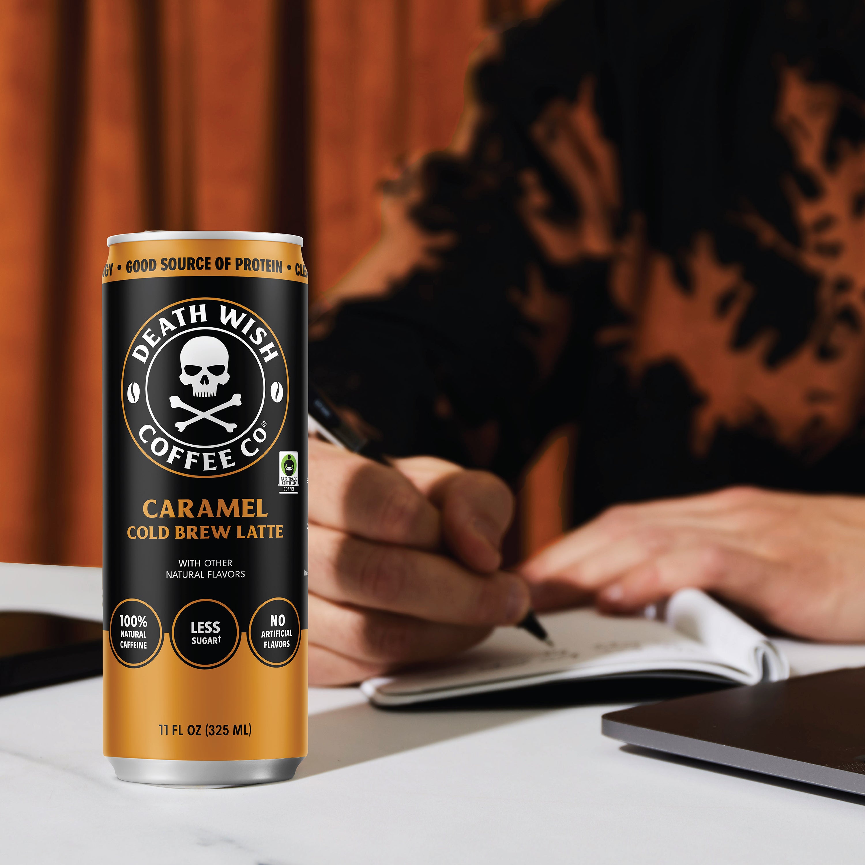 Caramel Cold Brew Latte – Death Wish Coffee