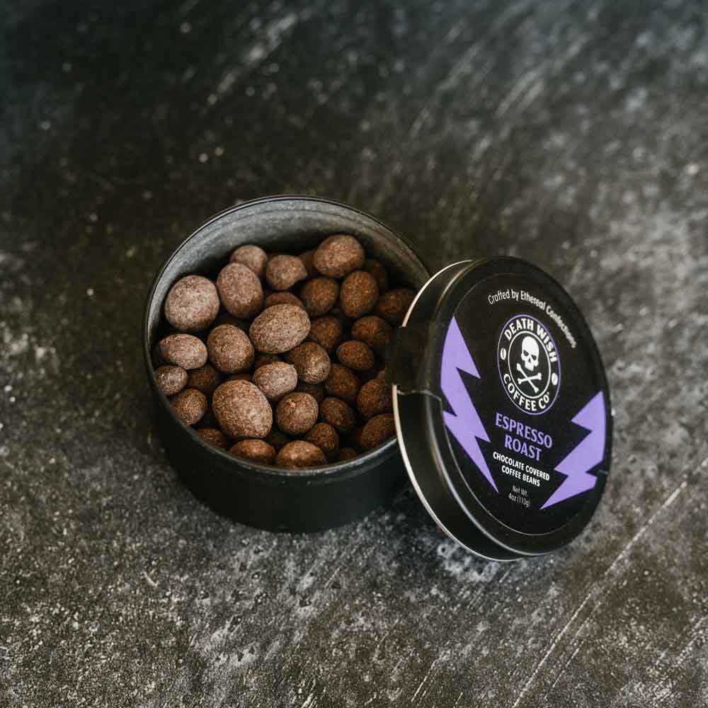 Death Wish Coffee Espresso Roast Chocolate Beans