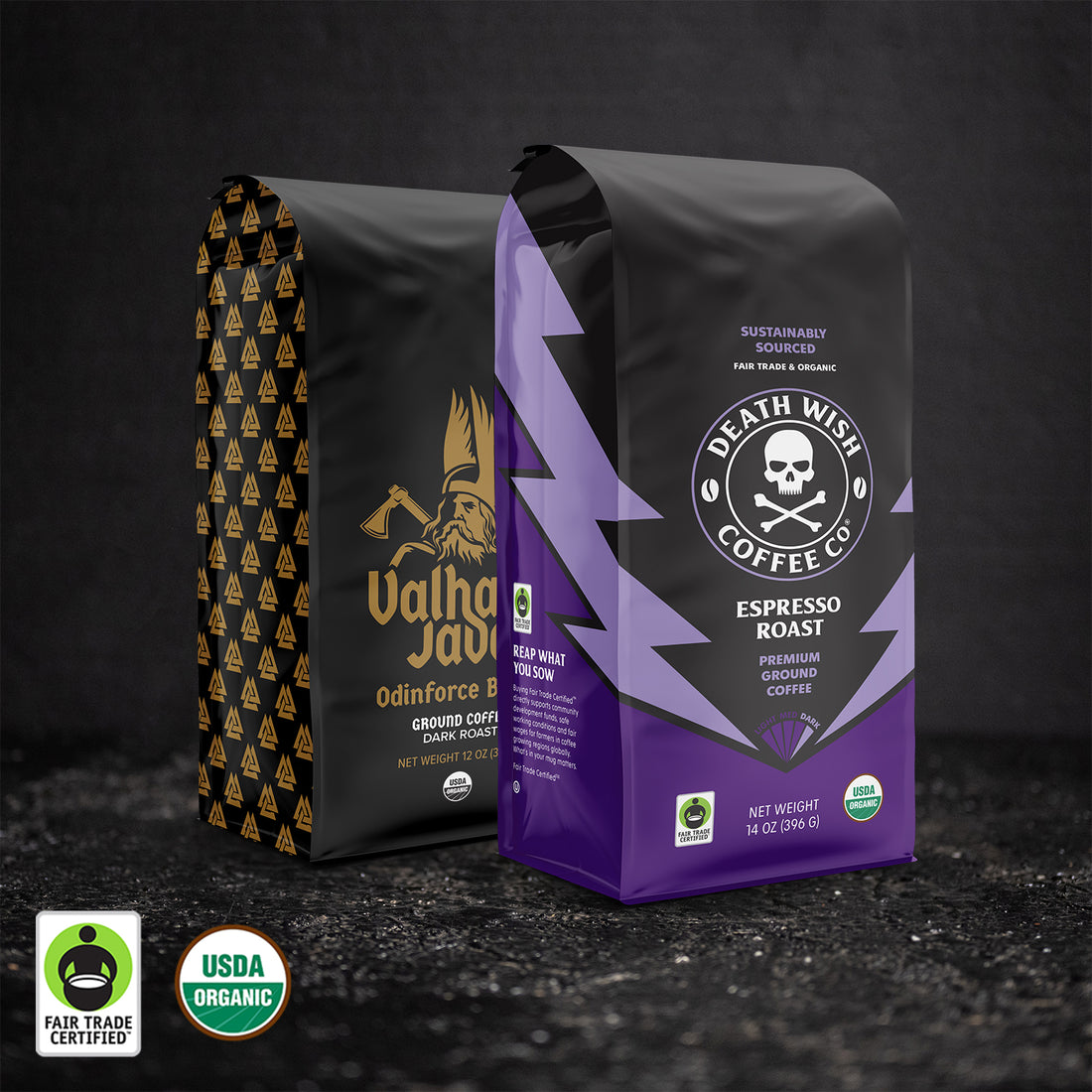 Espresso Roast + Valhalla Java Bundle – Death Wish Coffee