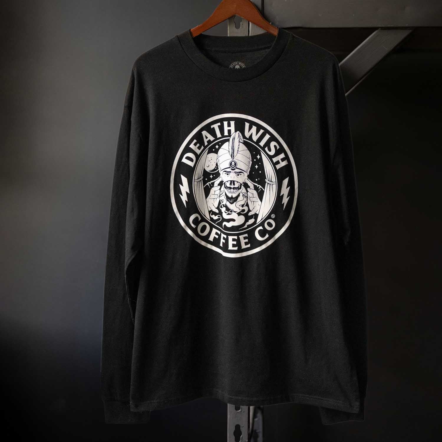 Death Wish Coffee Fortune Teller Long Sleeve - Front