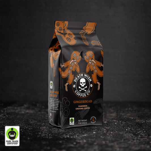 Shop Gingerbread flavored Gingerdead Death Wish Coffee.