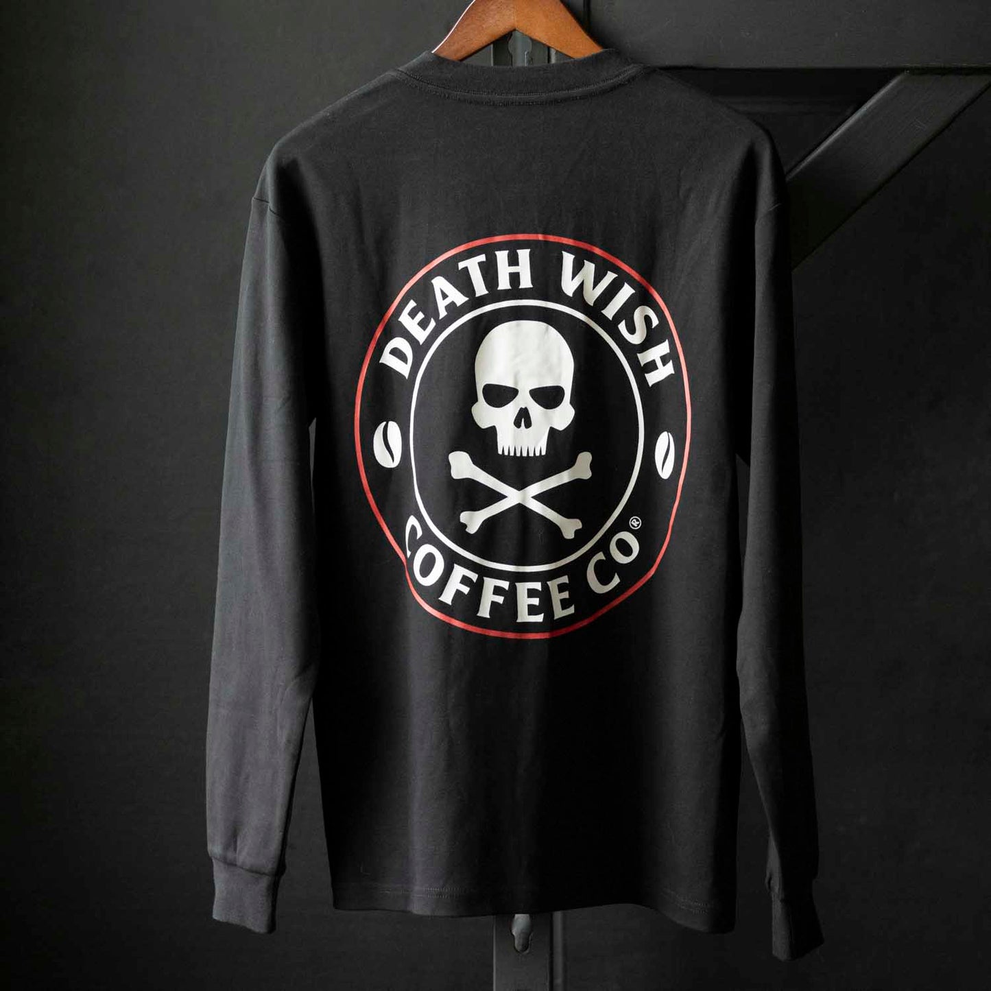 Death Wish Coffee Classic Henley - Back