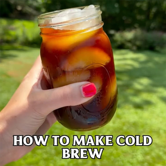 How to make cold brew using a french press.