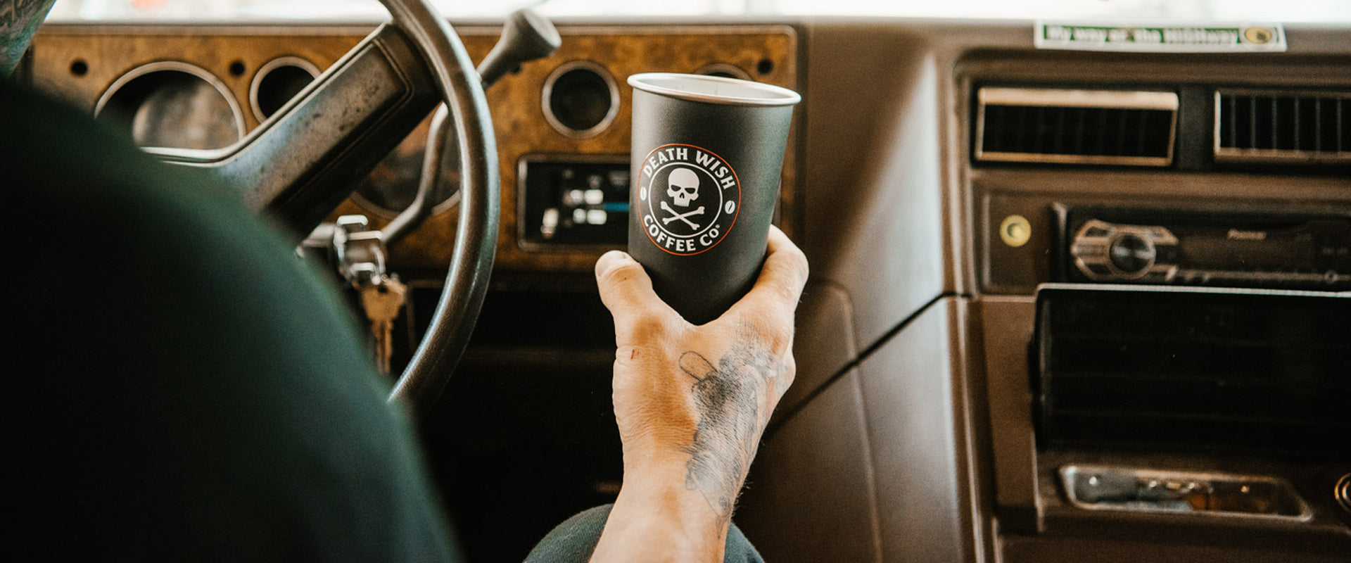Take Death Wish Coffee on the go with you.