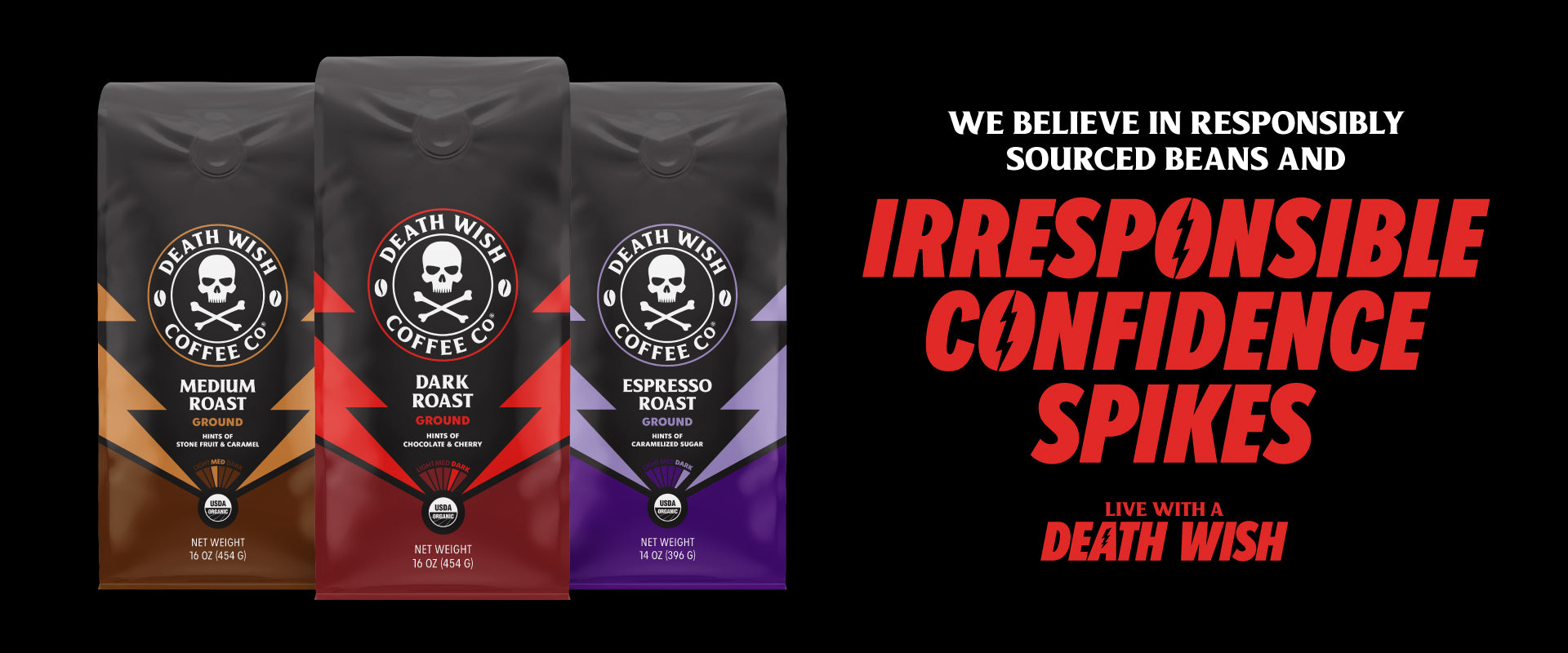 Death Wish Coffee - Live With a Death Wish