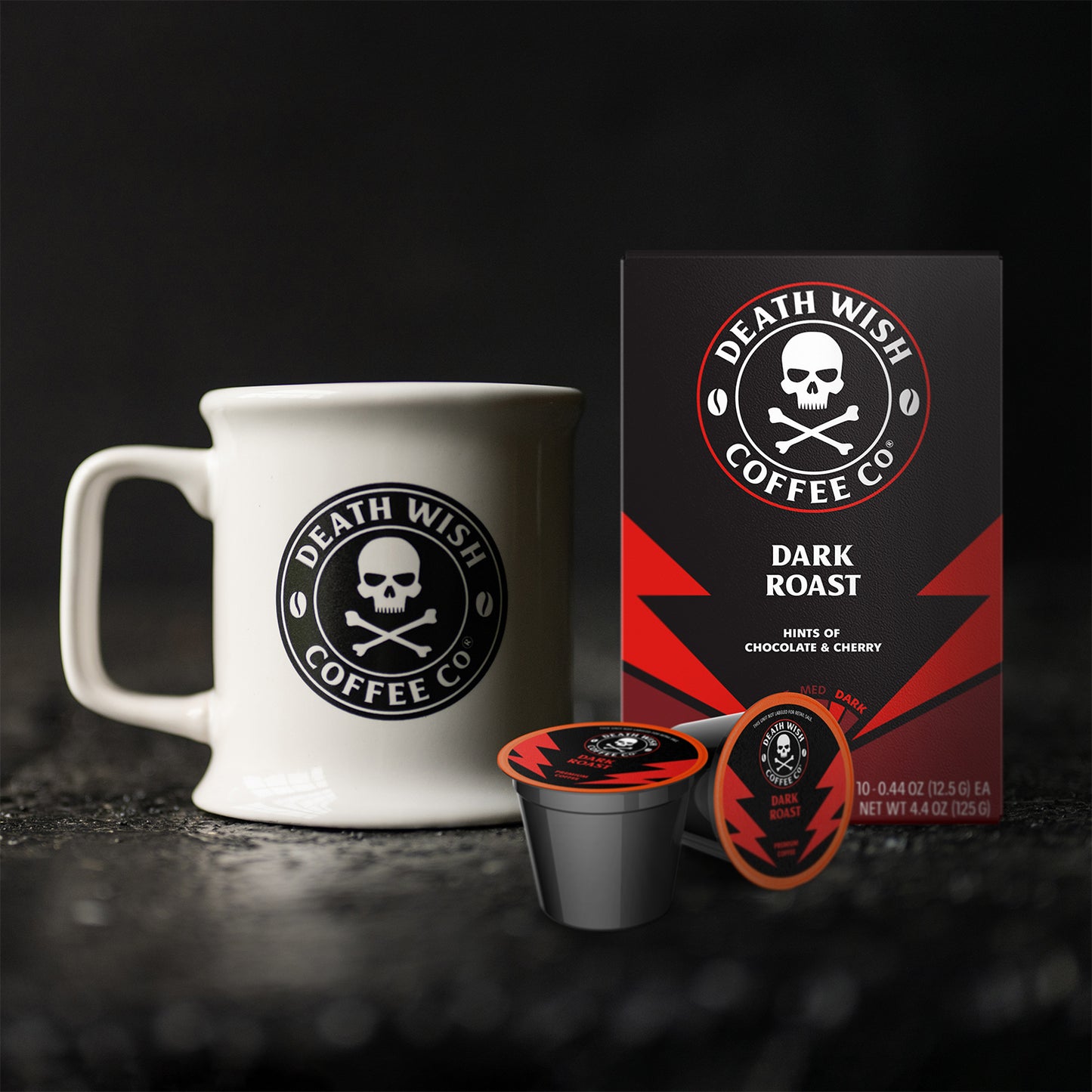 Death Wish Coffee Merry and Bright Death Cup Bundle