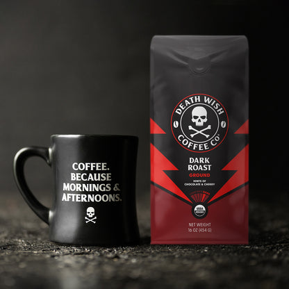 Death Wish Coffee Morning and Afternoon Ground Bundle