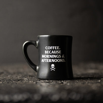 Death Wish Coffee Morning and Afternoon Mug