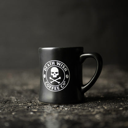 Death Wish Coffee Morning and Afternoon Mug - Reverse Side