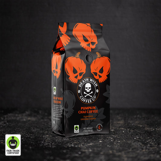 Death Wish Coffee Pumpkin Chai Ground Coffee - 9 oz
