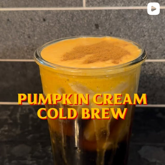 How to make a Pumpkin Cream Cold Brew Death Wish Coffee.