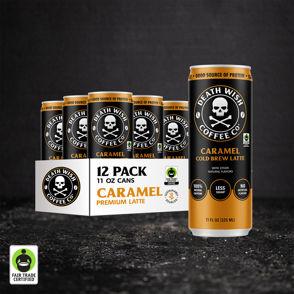 Death Wish Coffee Death Wish Coffee Co. Caramel Cold Brew Latte — product image
