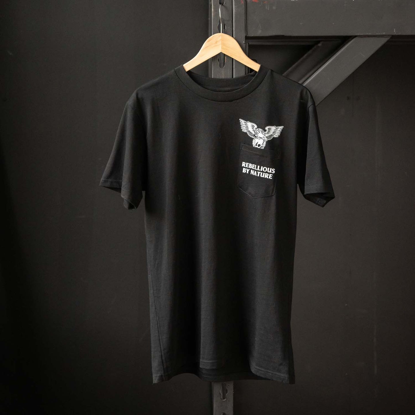 Death Wish Coffee Rebellious by Nature Pocket Tee - Front