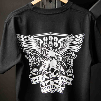 Death Wish Coffee Rebellious by Nature Pocket Tee - Back Detail
