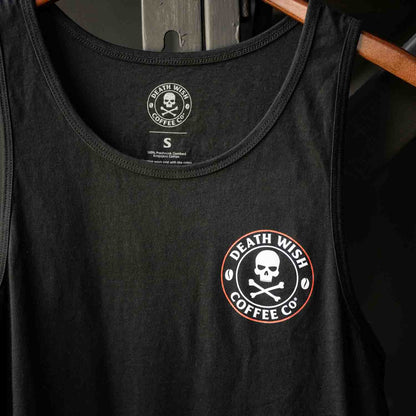 Death Wish Coffee Lights Out Tank - Front Detail
