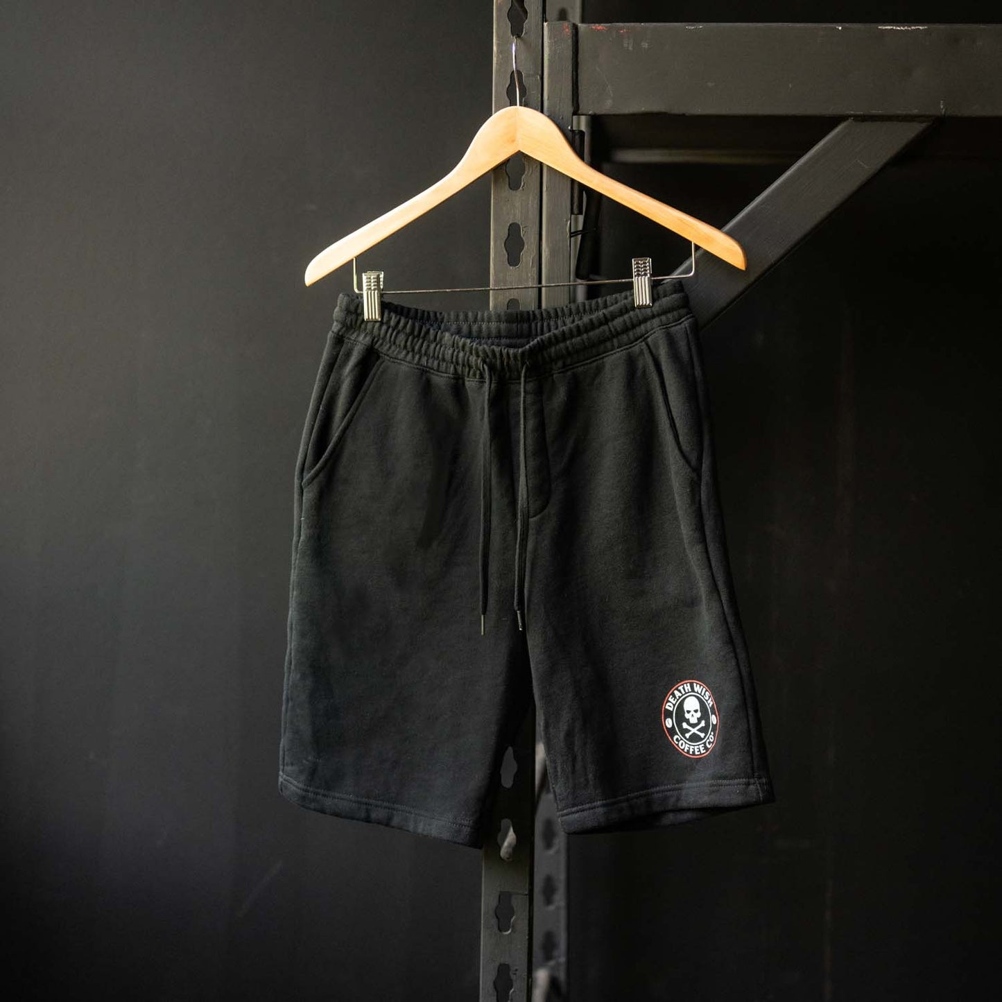 Death Wish Coffee Lights Out Shorts - Front