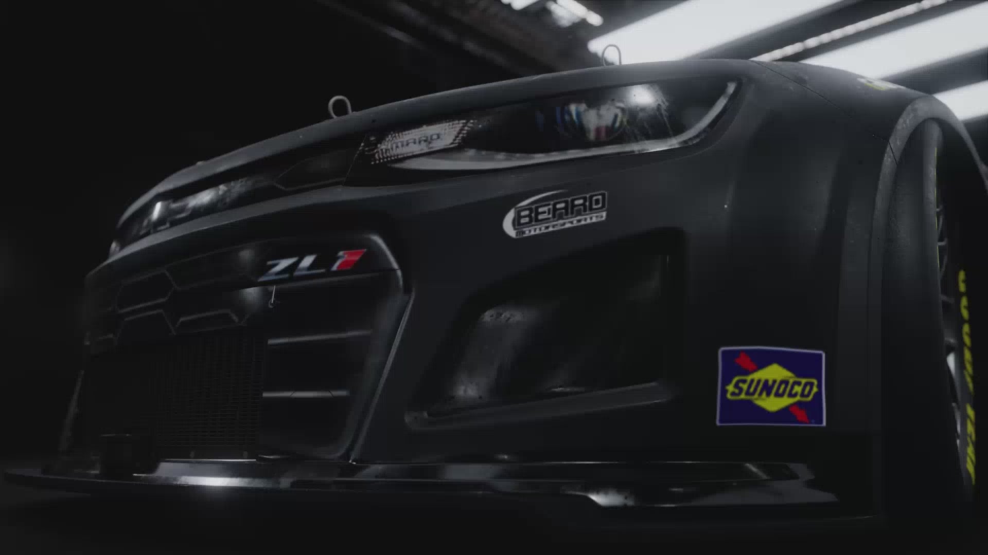 Load video: The official unveiling of the Beard Motorsports No. 62 car for the Daytona 500.