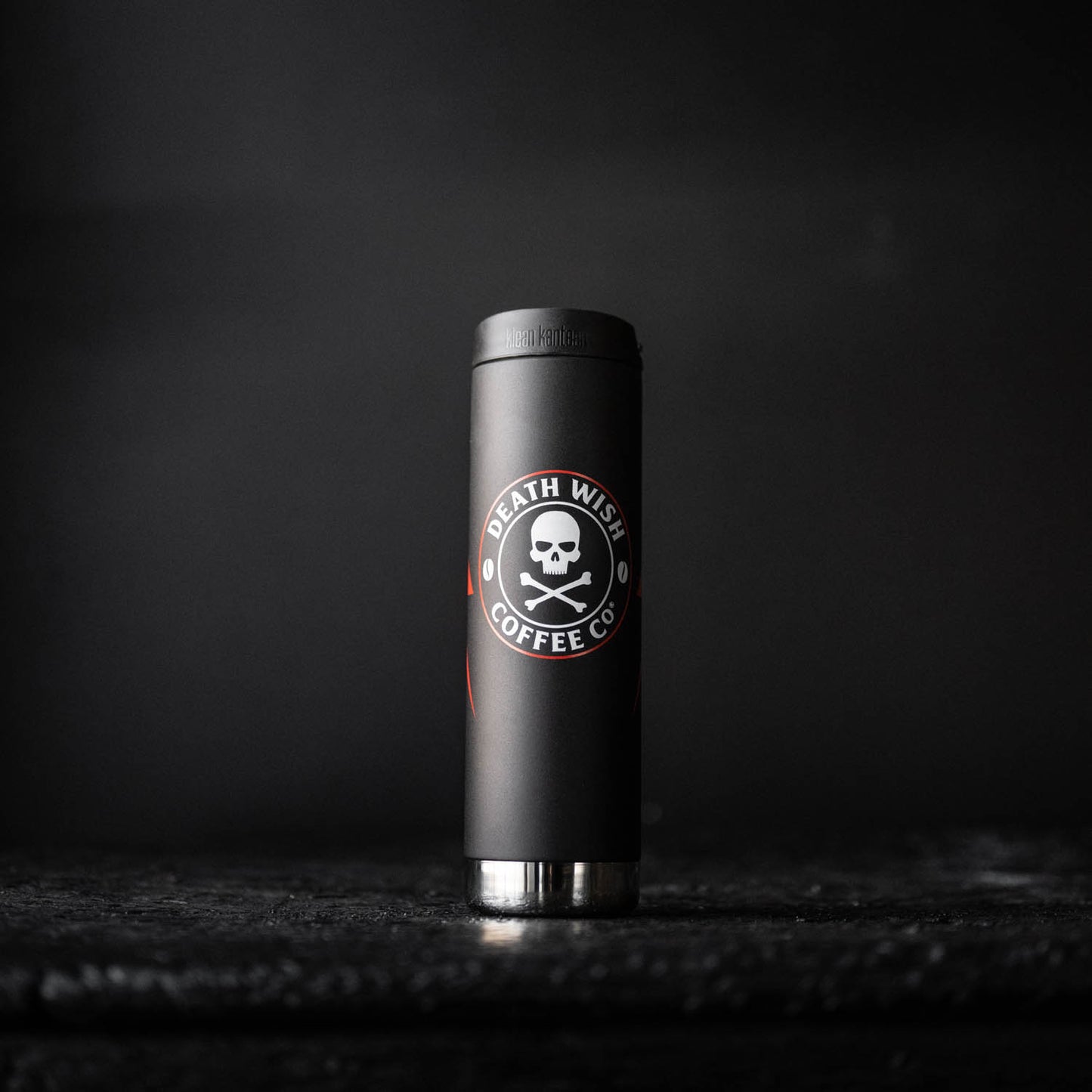 Death Wish Coffee - Front of fhe Classic Kanteen