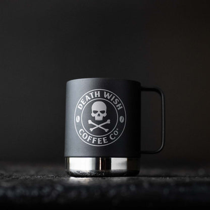 Death Wish Coffee Crossbones Klean Kanteen Mug - Front