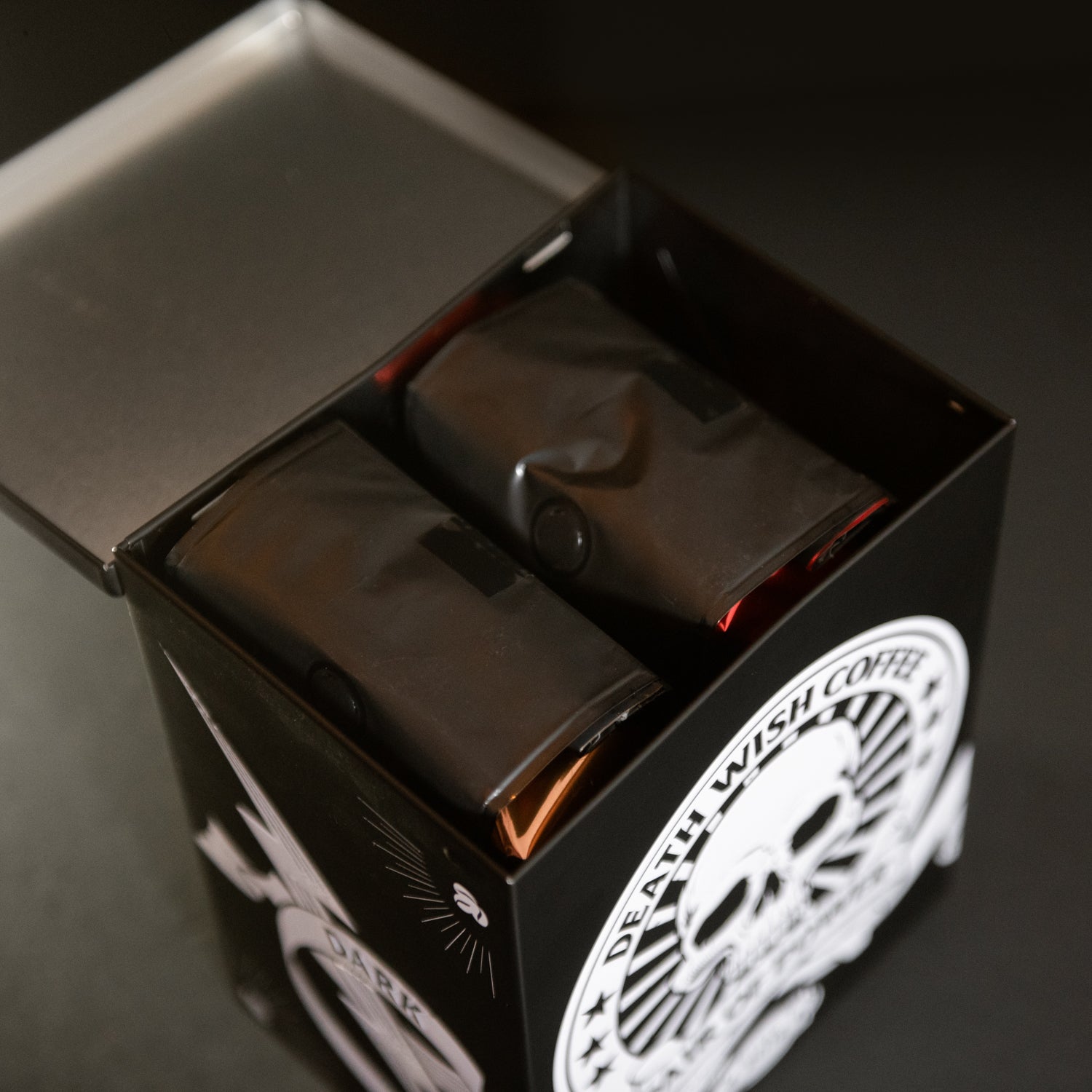 Pair of Power Collector's Tin Open